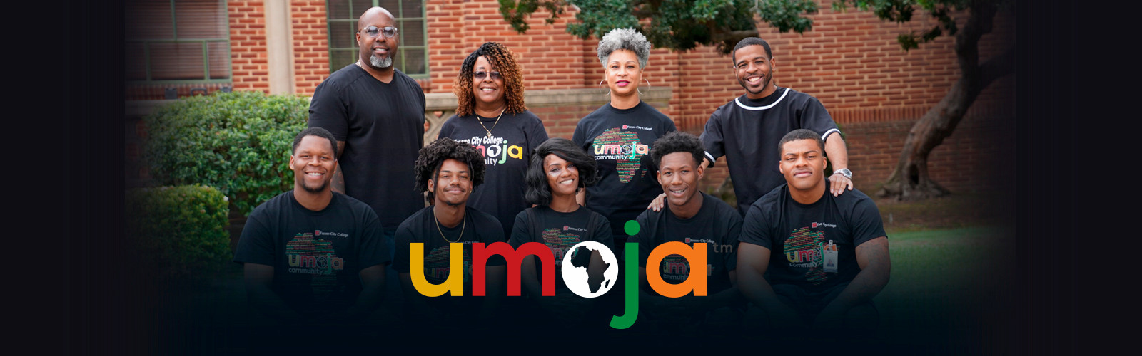 Group photo of Umoja team