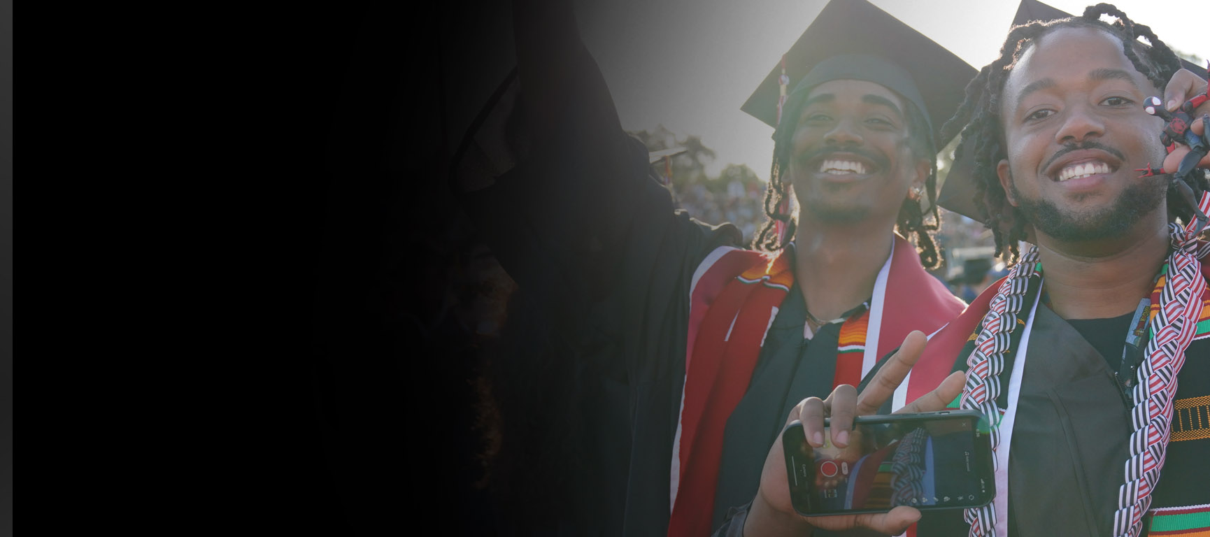 Two Black Students Graduating