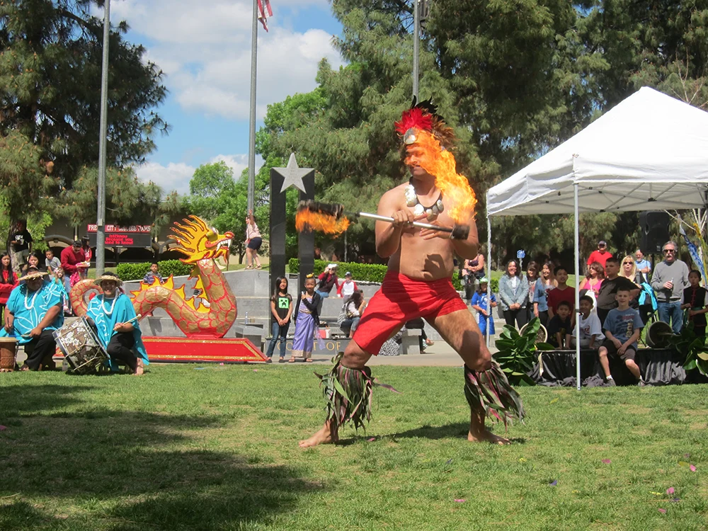 AsianFest Firespinner