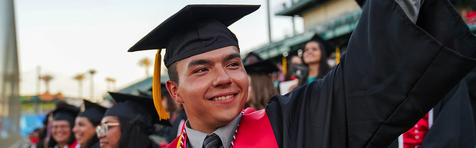 hispanic student graduating