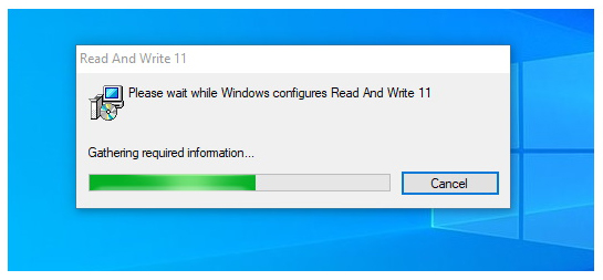 Please wait while windows configures что это